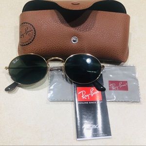 Authentic Ray-Ban OVAL FLAT sunglasses